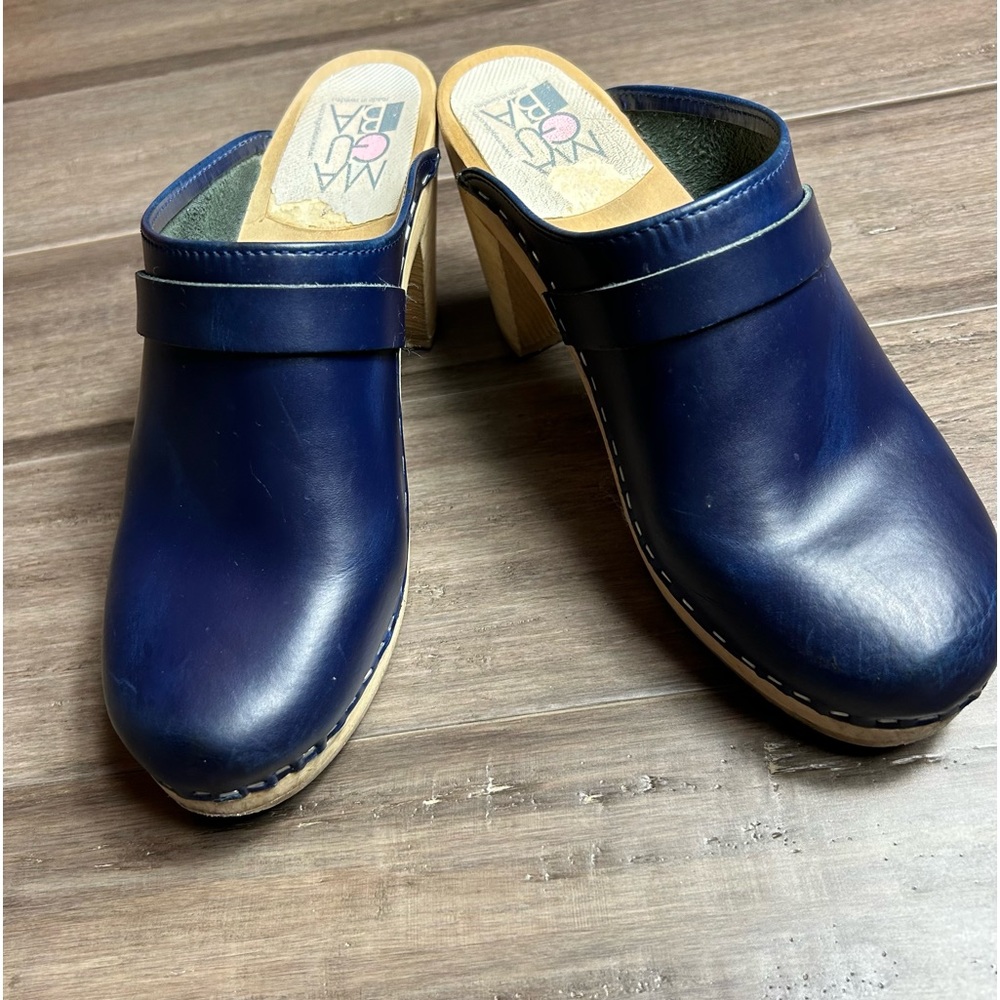 MAGUBA made in Sweden Royal Blue Clogs
